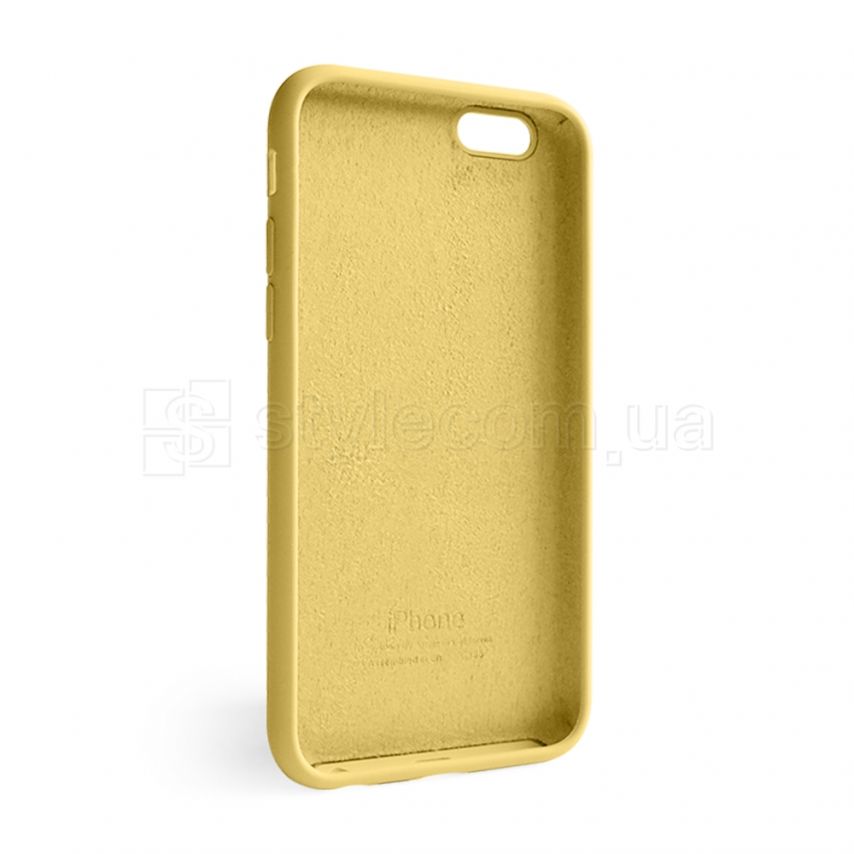 Чехол Full Silicone Case для Apple iPhone 6, 6s yellow (04)