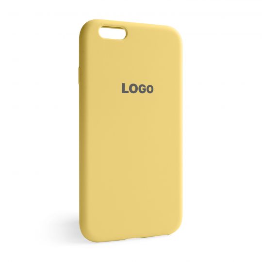 Чохол Full Silicone Case для Apple iPhone 6, 6s yellow (04) - купити за 221.50 грн у Києві, Україні