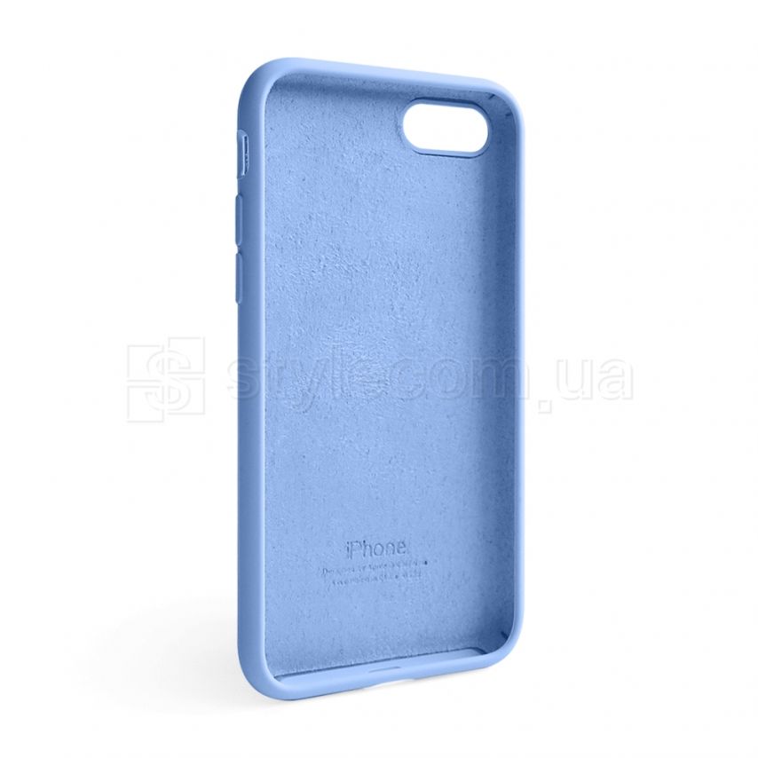 Чехол Full Silicone Case для Apple iPhone 7, 8, SE 2020 cornflower (53)