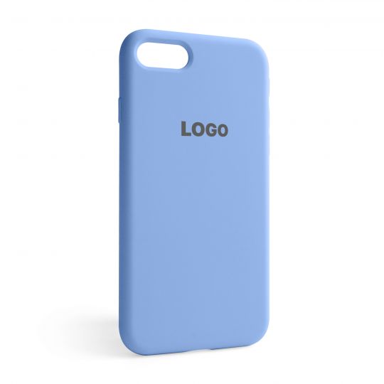 Чехол Full Silicone Case для Apple iPhone 7, 8, SE 2020 cornflower (53) - купить за 221.50 грн в Киеве, Украине