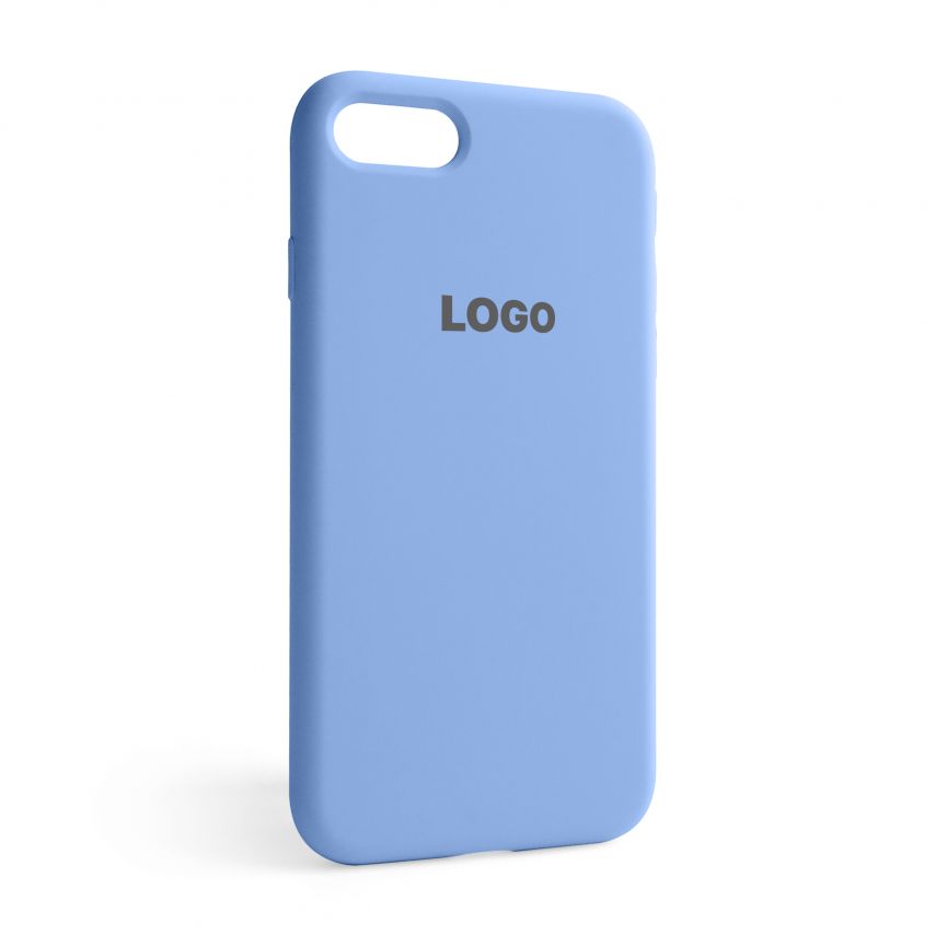 Чохол Full Silicone Case для Apple iPhone 7, 8, SE 2020 cornflower (53)