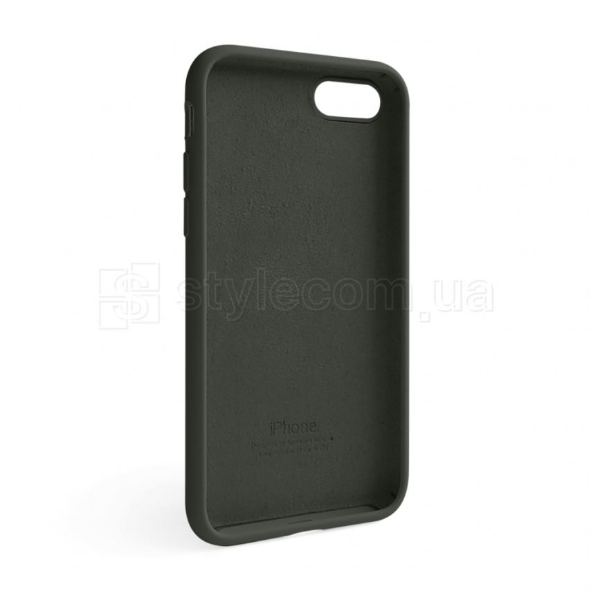 Чохол Full Silicone Case для Apple iPhone 7, 8, SE 2020 dark olive (35)