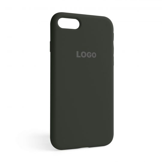 Чехол Full Silicone Case для Apple iPhone 7, 8, SE 2020 dark olive (35) - купить за 221.50 грн в Киеве, Украине