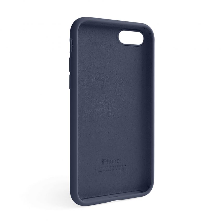Чохол Full Silicone Case для Apple iPhone 7, 8, SE 2020 dark blue (08)