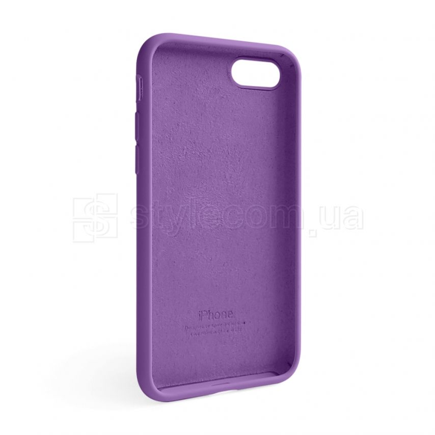 Чехол Full Silicone Case для Apple iPhone 7, 8, SE 2020 grape (43)