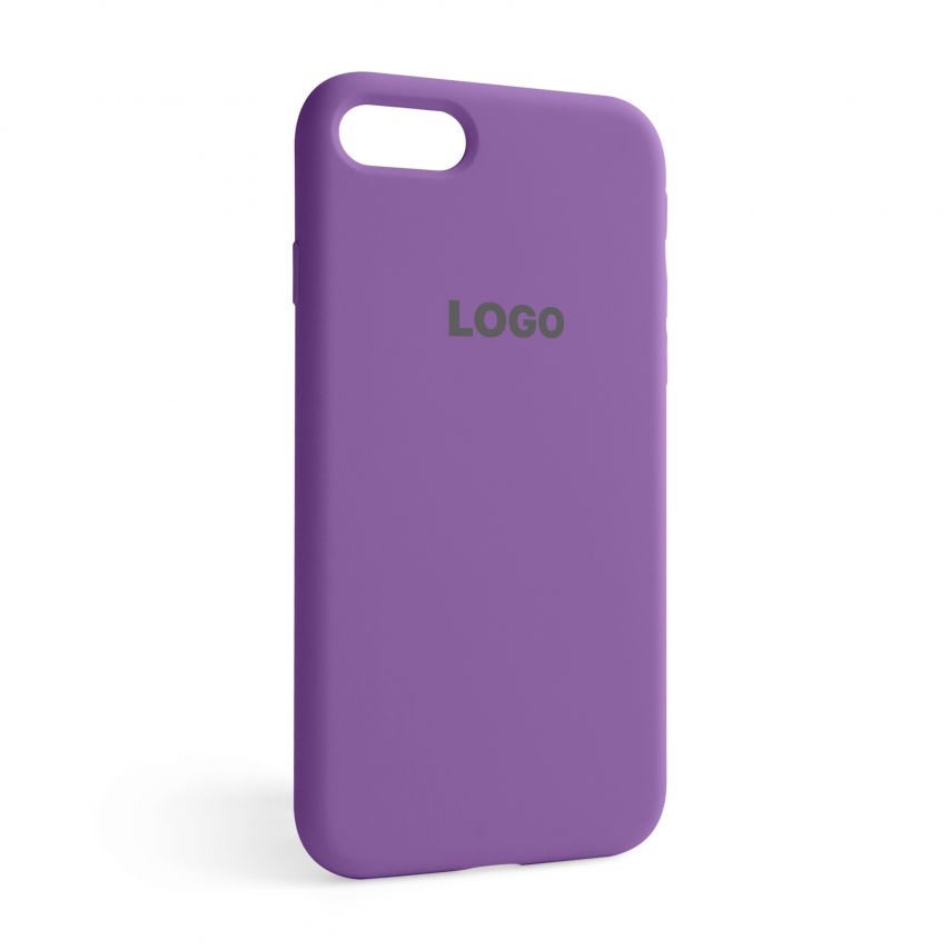 Чохол Full Silicone Case для Apple iPhone 7, 8, SE 2020 grape (43)