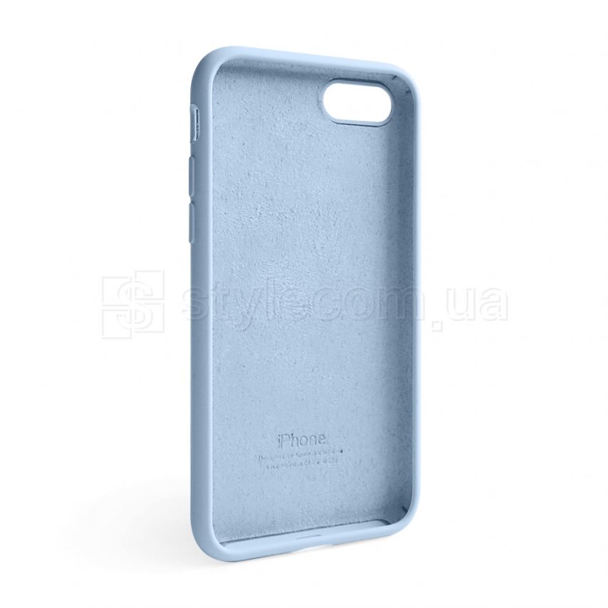 Чехол Full Silicone Case для Apple iPhone 7, 8, SE 2020 light blue (05)