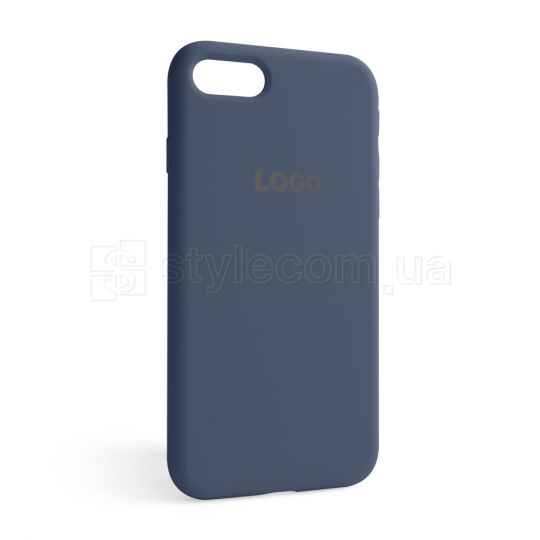 Чохол Full Silicone Case для Apple iPhone 7, 8, SE 2020 lavender grey (28)