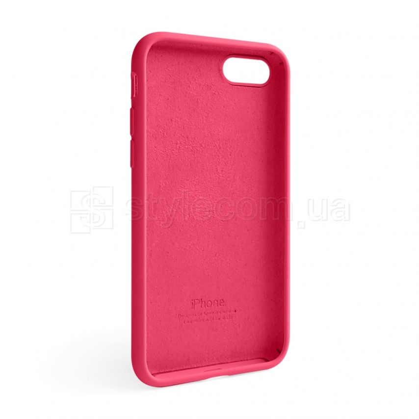 Чехол Full Silicone Case для Apple iPhone 7, 8, SE 2020 rose red (37)