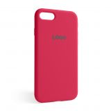 Чохол Full Silicone Case для Apple iPhone 7, 8, SE 2020 rose red (37)