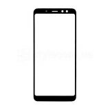 Стекло дисплея для переклейки Samsung Galaxy A8/A530 (2018) black Original Quality