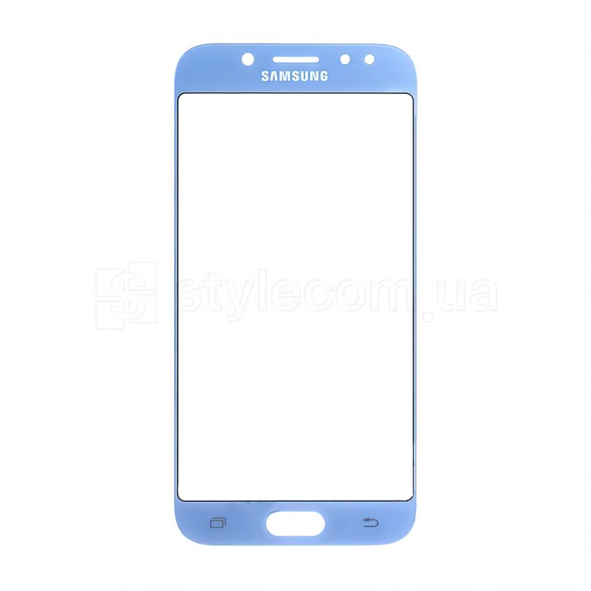 Скло дисплея для переклеювання Samsung Galaxy J5/J530 (2017) light blue Original Quality