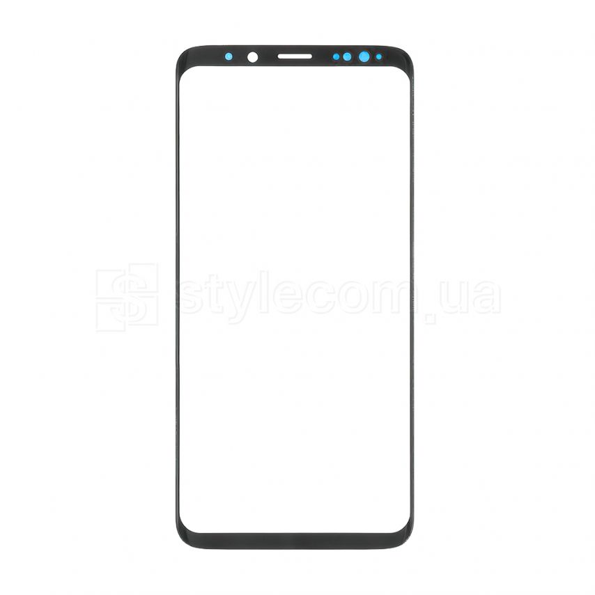 Стекло дисплея для переклейки Samsung Galaxy S9 Plus/G965 (2018) black Original Quality