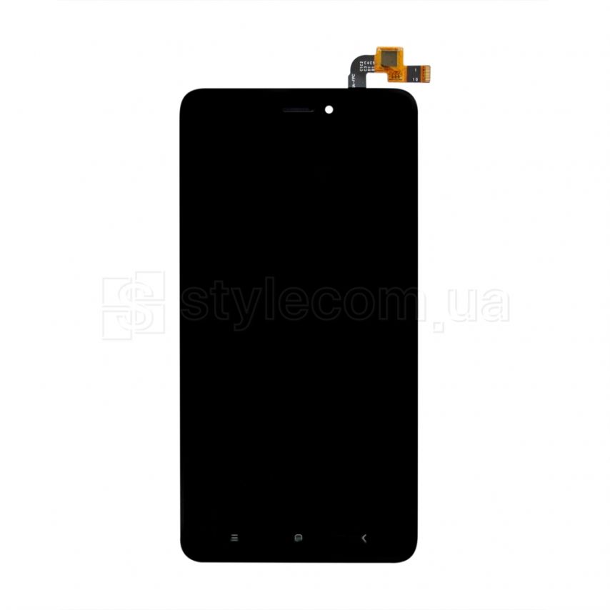 Дисплей (LCD) для Xiaomi Redmi Note 4X с тачскрином и рамкой black High Quality