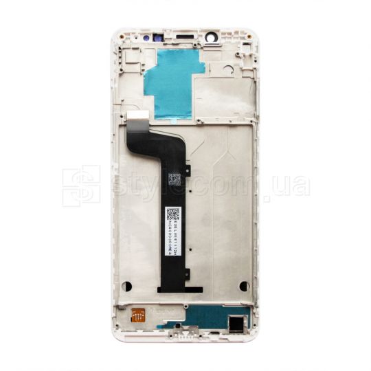 Дисплей (LCD) для Xiaomi Redmi Note 5, Redmi Note 5 Pro з тачскріном та рамкою white High Quality
