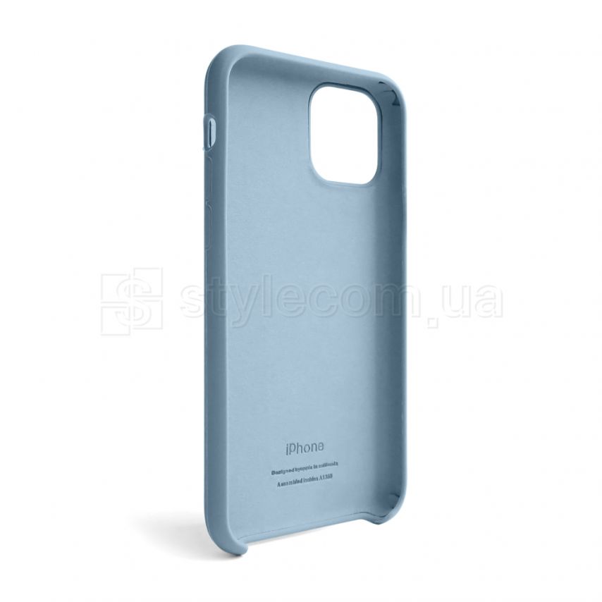 Чехол Original Silicone для Apple iPhone 11 Pro light blue (05)