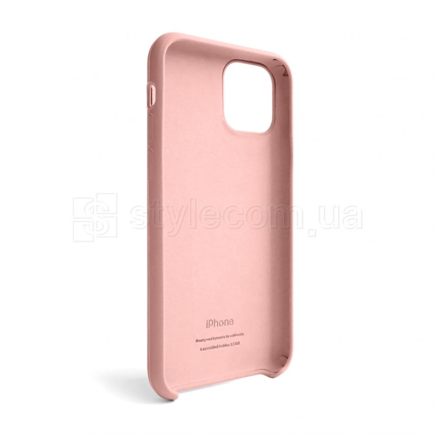 Чехол Original Silicone для Apple iPhone 11 Pro light pink (12)