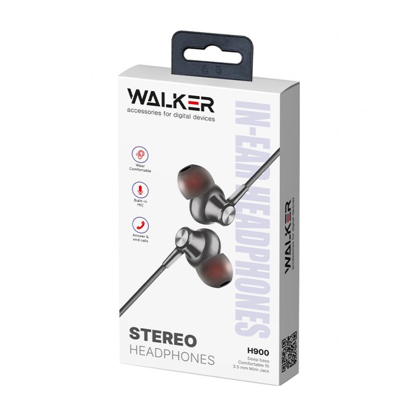 Наушники WALKER H900 red