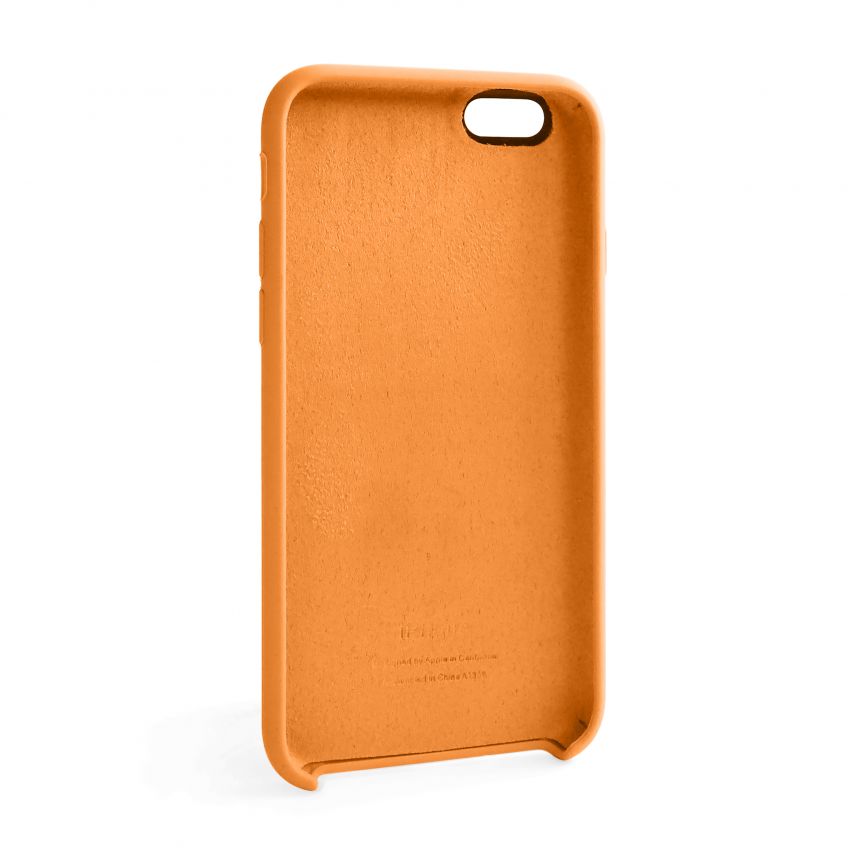 Чохол Original Silicone для Apple iPhone 6, 6s papaya (49)
