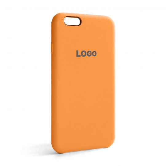 Чохол Original Silicone для Apple iPhone 6, 6s papaya (49)