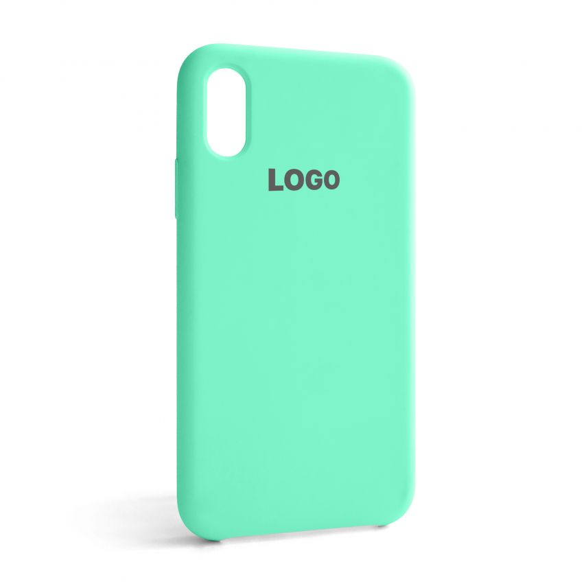 Чехол Original Silicone для Apple iPhone X, Xs mint (47)