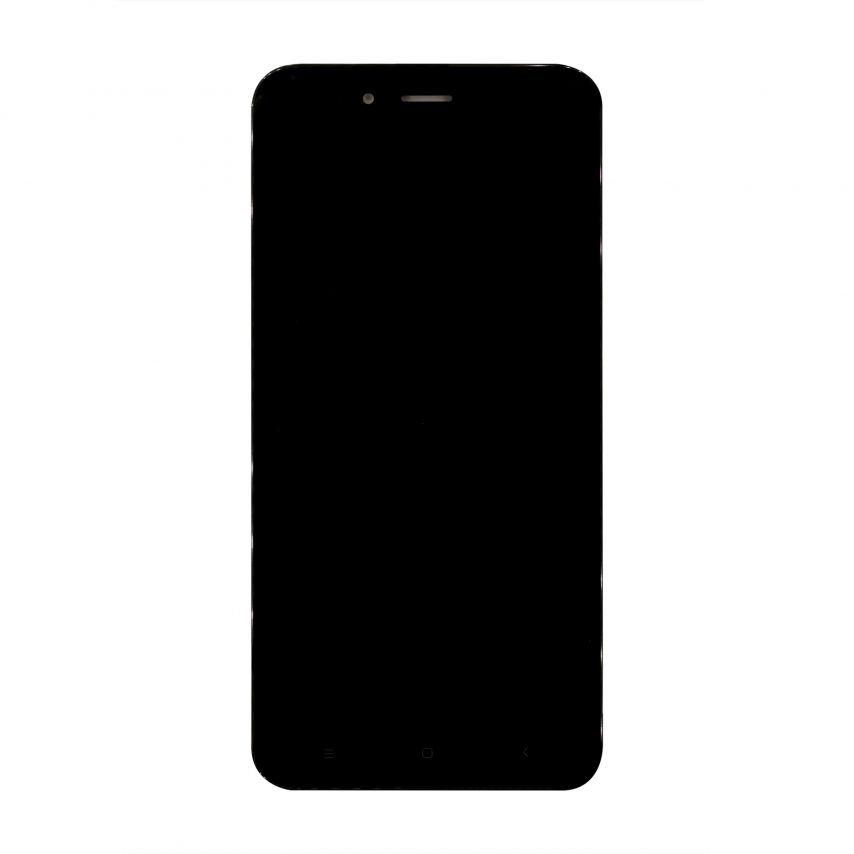 Дисплей (LCD) для Xiaomi Mi A1, Mi 5X з тачскріном black Original (переклеєне скло/EL)