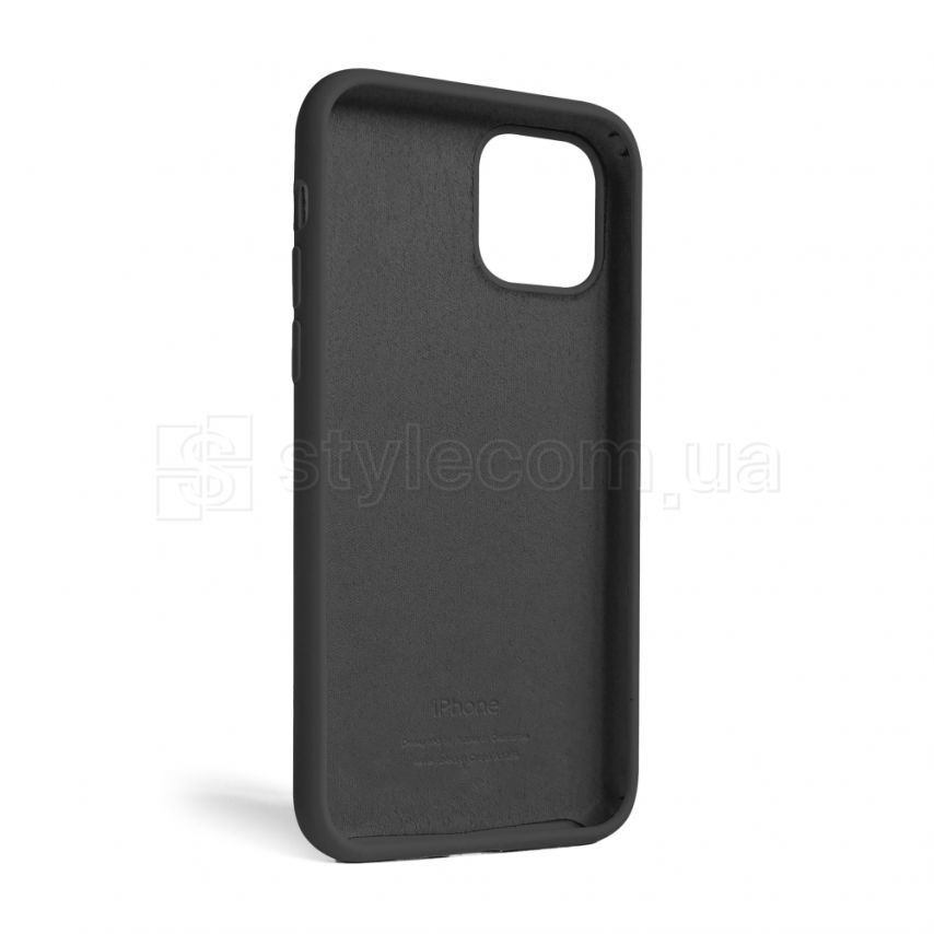 Чехол Full Silicone Case для Apple iPhone 11 dark grey (15)