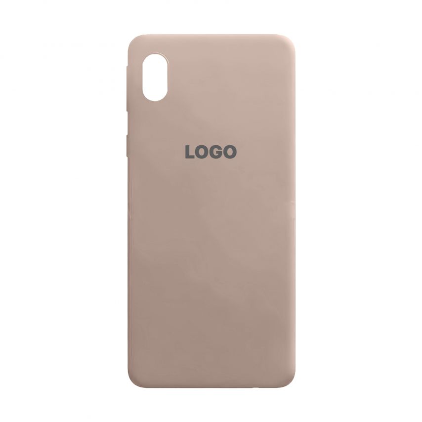 Чехол Original Silicone для Samsung Galaxy A01 Core/A013 (2020), M01 Core/M013 (2020) nude (19)