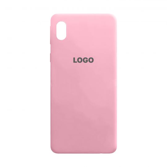 Чехол Original Silicone для Samsung Galaxy A01 Core/A013 (2020), M01 Core/M013 (2020) light pink (12) - купить за 177.20 грн в Киеве, Украине
