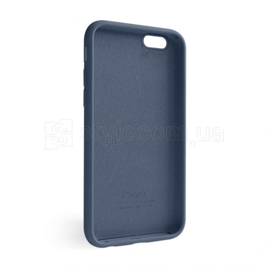 Чехол Full Silicone Case для Apple iPhone 6, 6s lavender grey (28)