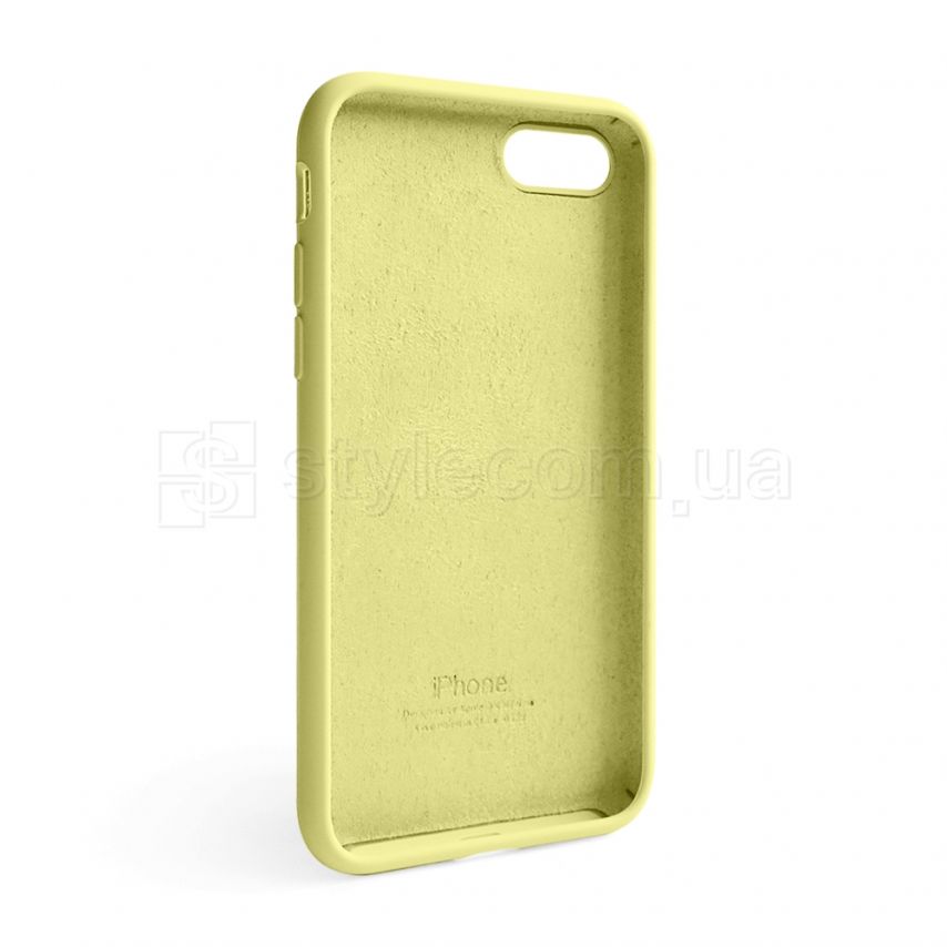 Чохол Full Silicone Case для Apple iPhone 7, 8, SE 2020 mellow yellow (51)