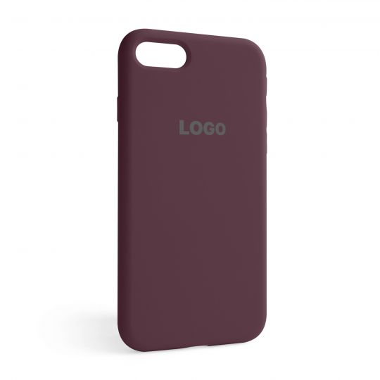 Чехол Full Silicone Case для Apple iPhone 7, 8, SE 2020 maroon (42) - купить за 222.00 грн в Киеве, Украине