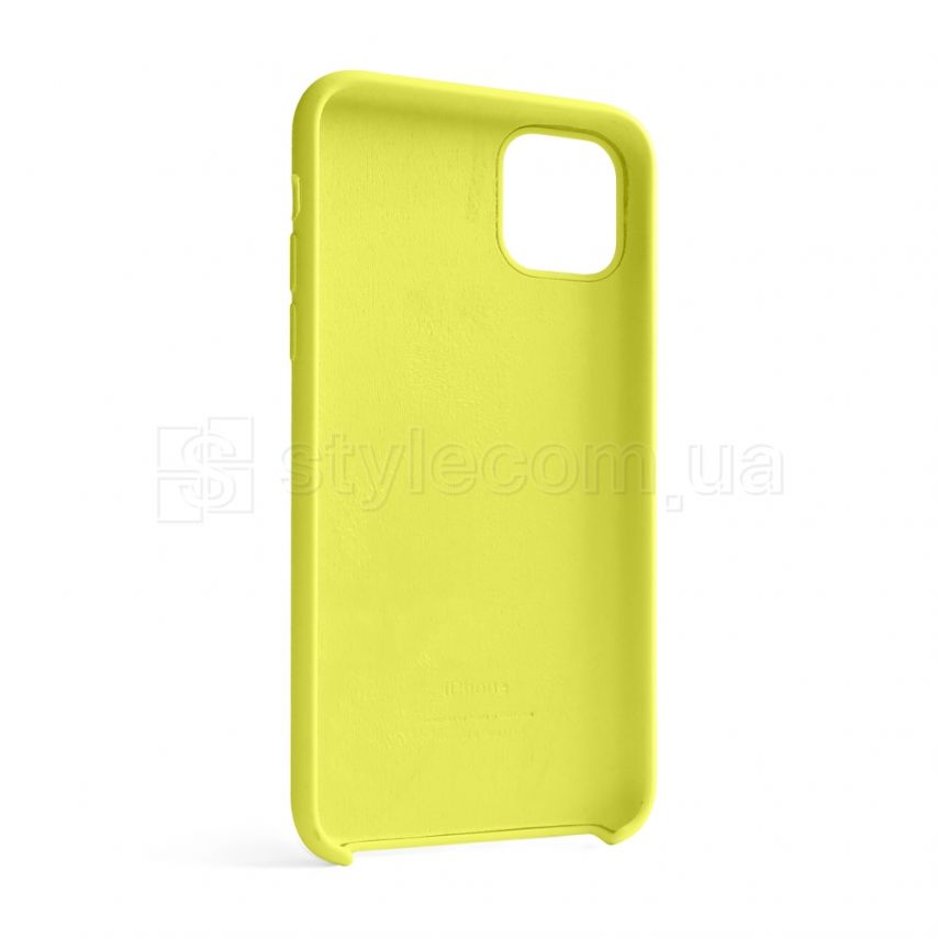 Чехол Full Silicone Case для Apple iPhone 11 Pro Max flash lime (41)