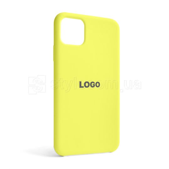 Чехол Full Silicone Case для Apple iPhone 11 Pro Max flash lime (41)