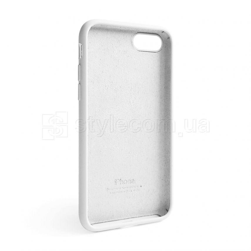 Чехол Full Silicone Case для Apple iPhone 7, 8, SE 2020 white (09)