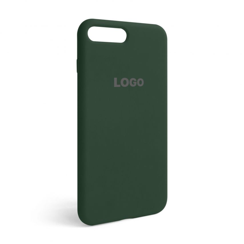 Чохол Full Silicone Case для Apple iPhone 7 Plus, 8 Plus atrovirens green (54)