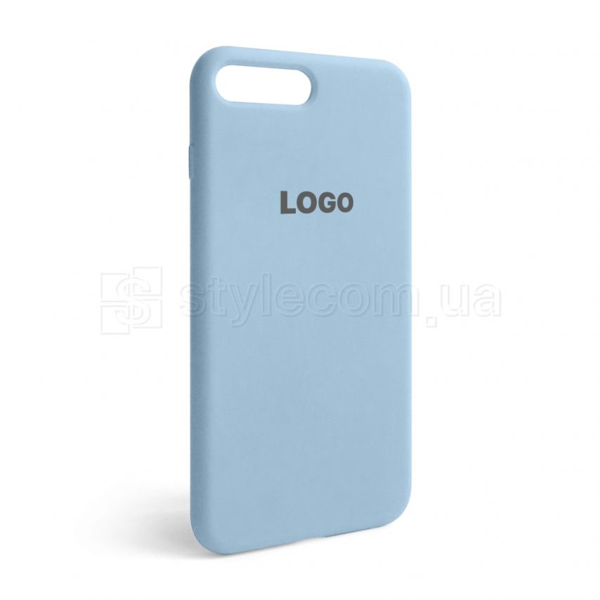 Чехол Full Silicone Case для Apple iPhone 7 Plus, 8 Plus light blue (05)