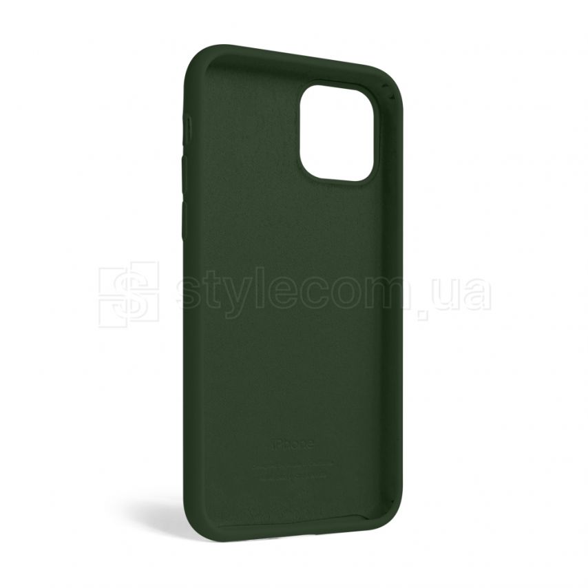 Чехол Full Silicone Case для Apple iPhone 11 Pro atrovirens green (54)