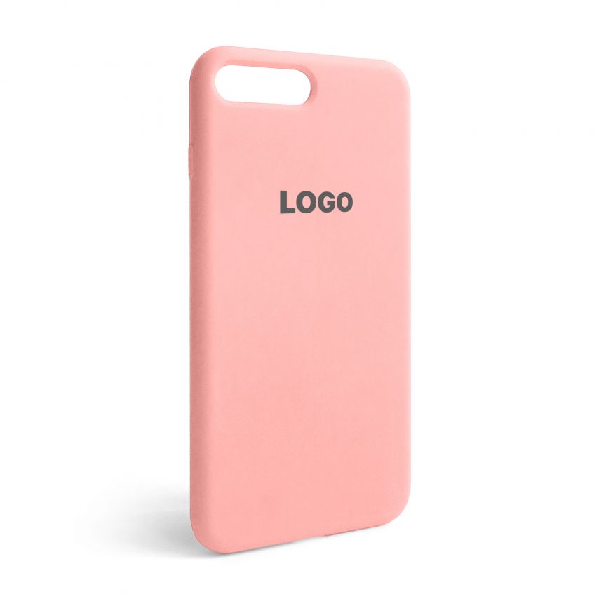 Чохол Full Silicone Case для Apple iPhone 7 Plus, 8 Plus light pink (12)