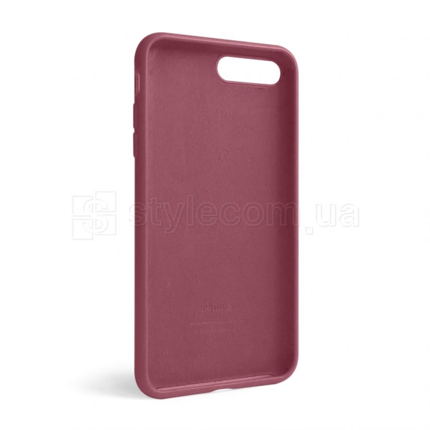 Чохол Full Silicone Case для Apple iPhone 7 Plus, 8 Plus maroon (42)
