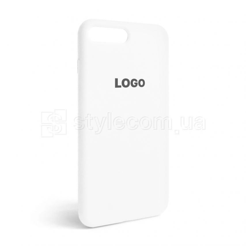 Чехол Full Silicone Case для Apple iPhone 7 Plus, 8 Plus white (09)
