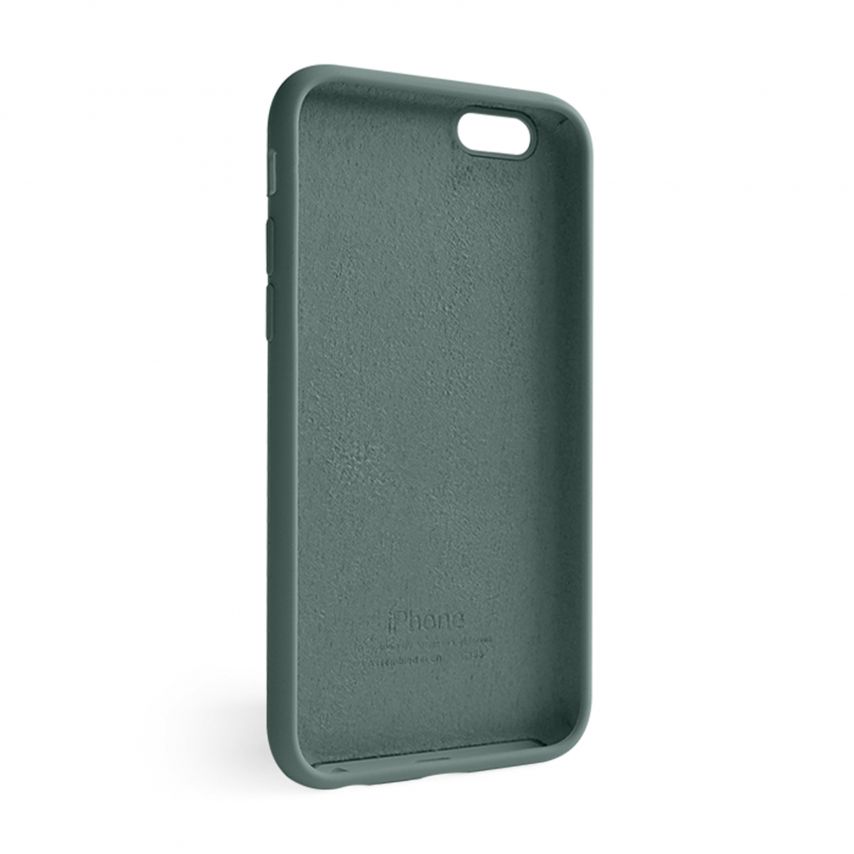 Чехол Full Silicone Case для Apple iPhone 6, 6s pine green (55)