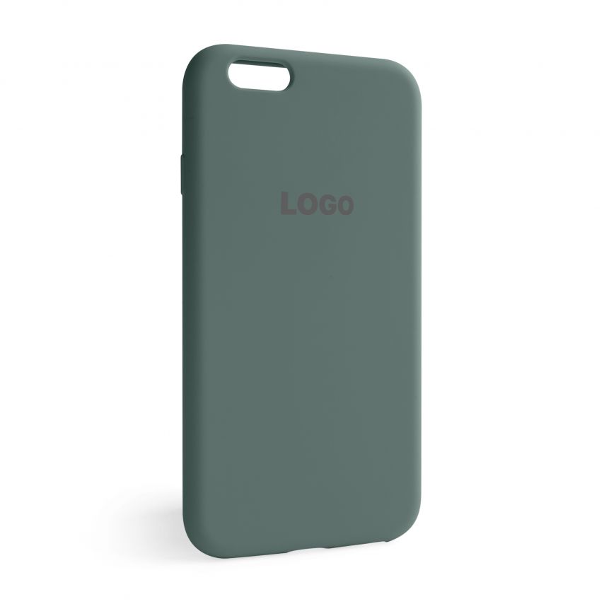 Чехол Full Silicone Case для Apple iPhone 6, 6s pine green (55)