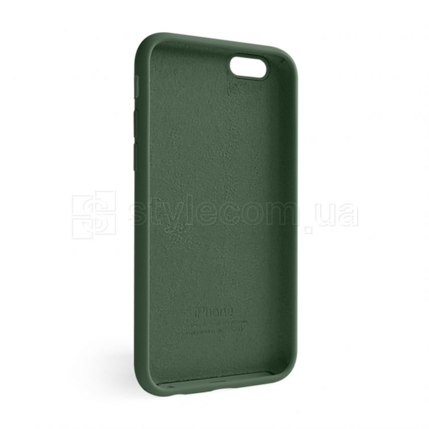 Чехол Full Silicone Case для Apple iPhone 6, 6s atrovirens green (54)