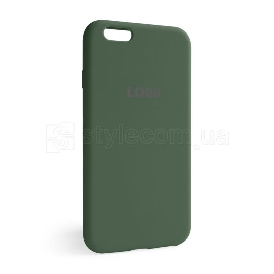 Чехол Full Silicone Case для Apple iPhone 6, 6s atrovirens green (54)
