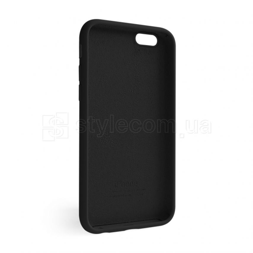 Чехол Full Silicone Case для Apple iPhone 6, 6s black (18)