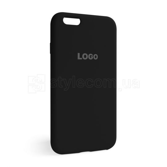 Чохол Full Silicone Case для Apple iPhone 6, 6s black (18)