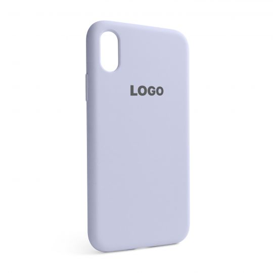 Чехол Full Silicone Case для Apple iPhone X, Xs lilac (39)