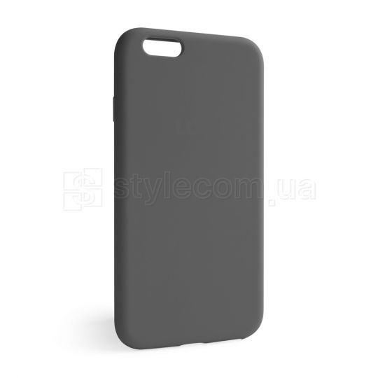 Чохол Full Silicone Case для Apple iPhone 6, 6s dark grey (15)
