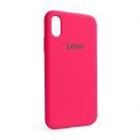 Чехол Full Silicone Case для Apple iPhone X, Xs shiny pink (38) - купить за 199.50 грн в Киеве, Украине